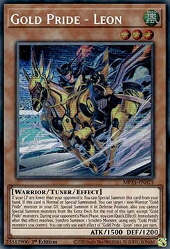 Gold Pride - Leon MP24-EN075 Secret Rare Englisch