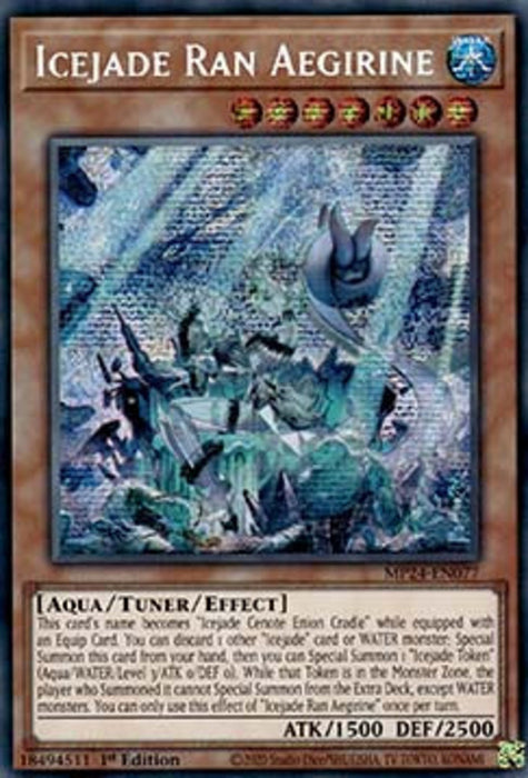 Icejade Ran Aegirine MP24-EN077 Secret Rare Englisch