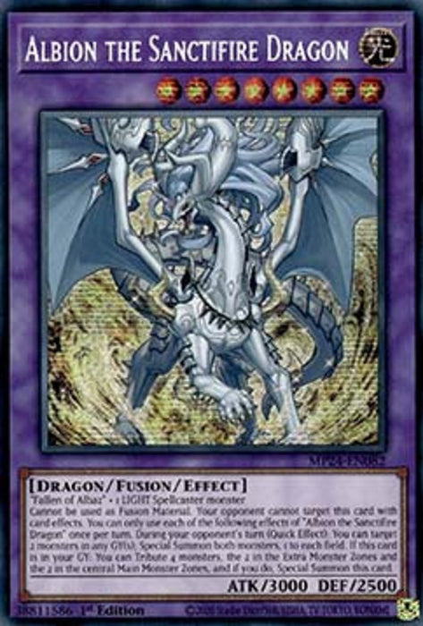 Albion the Sanctifire Dragon MP24-EN082 Secret Rare Englisch