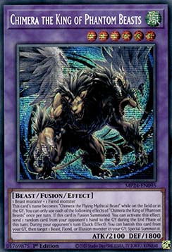 Chimera the King of Phantom Beasts MP24-EN095 Secret Rare Englisch