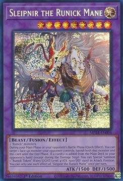 Sleipnir the Runick Mane MP24-EN096 Secret Rare Englisch