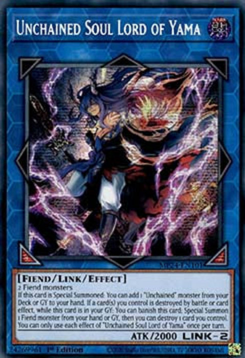 Unchained Soul Lord of Yama MP24-EN101 Secret Rare Englisch