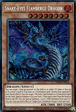 Snake-Eyes Flamberge Dragon MP24-EN113 Secret Rare Englisch