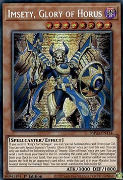 Imsety, Glory of Horus MP24-EN114 Secret Rare Englisch