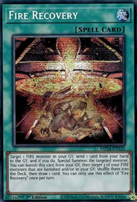 Fire Recovery MP24-EN126 Secret Rare Englisch