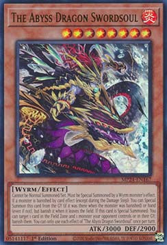 The Abyss Dragon Swordsoul MP24-EN167 Ultra Rare Englisch