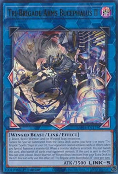 Tri-Brigade Arms "Bucephalus II" MP24-EN175 Ultra Rare Englisch