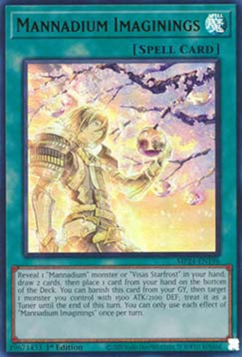 Mannadium Imaginings MP24-EN196 Ultra Rare Englisch