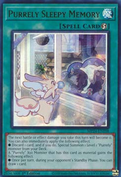 Purrely Sleepy Memory MP24-EN198 Ultra Rare Englisch