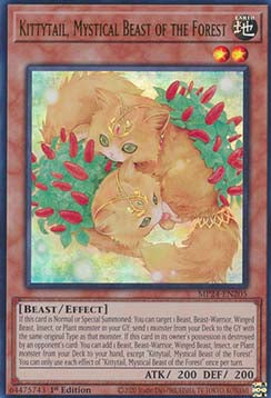 Kittytail, Mystical Beast of the Forest MP24-EN205 Ultra Rare Englisch