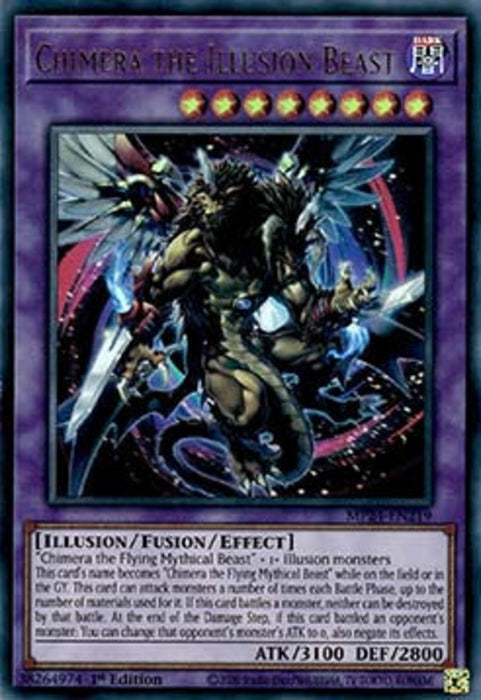 Chimera the Illusion Beast MP24-EN219 Ultra Rare Englisch