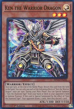 Ken the Warrior Dragon MP24-EN246 Ultra Rare Englisch