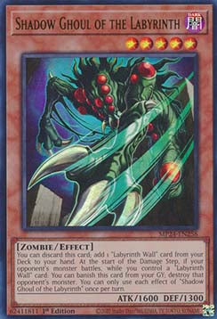 Shadow Ghoul of the Labyrinth MP24-EN258 Ultra Rare Englisch