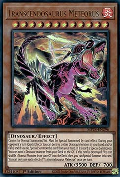 Transcendosaurus Meteorus MP24-EN296 Ultra Rare Englisch