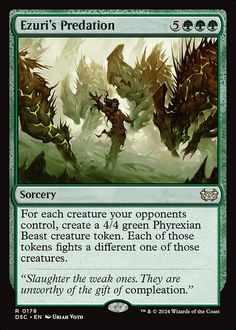 Ezuri's Predation DSC-178 Rare Englisch