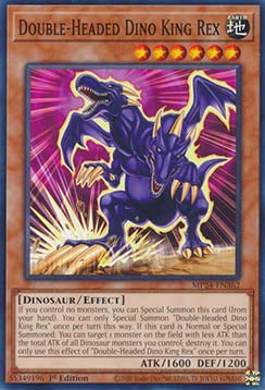 Double-Headed Dino King Rex MP24-EN362 Common Englisch