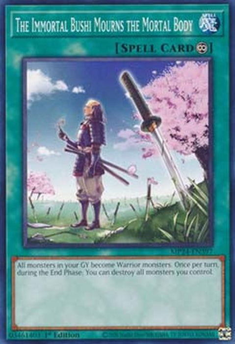 The Immortal Bushi Mourns the Mortal Body MP24-EN397 Common Englisch