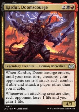 Kardur, Doomskar-Krieger DSC-223 Uncommon Deutsch