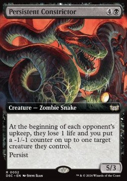 Persistent Constrictor XDSC-52 Rare Englisch
