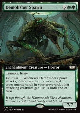 Demolisher Spawn XDSC-59 Rare Englisch