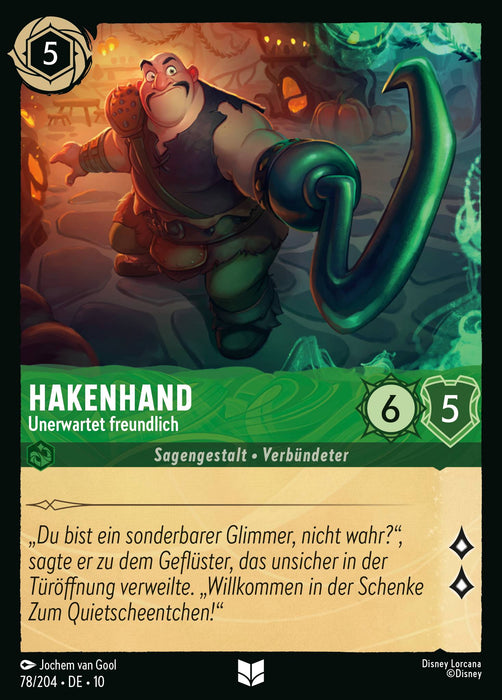 Hakenhand - Unerwartet freundlich 10WHI-078 Uncommon Deutsch