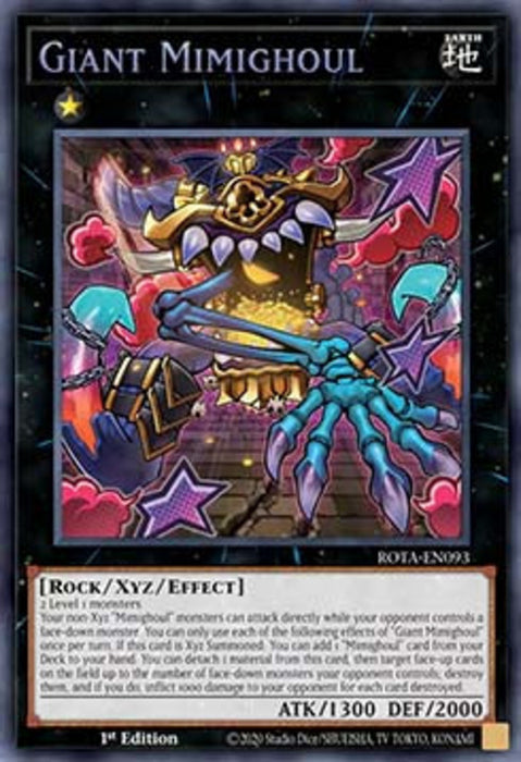 Giant Mimighoul (V.1) ROTA-EN093 Secret Rare Englisch