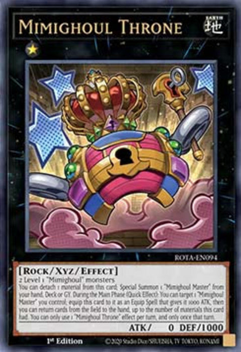 Mimighoul Throne (V.1) ROTA-EN094 Ultra Rare Englisch