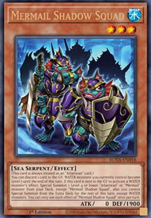 Mermail Shadow Squad (V.1) ROTA-EN018 Ultra Rare Englisch