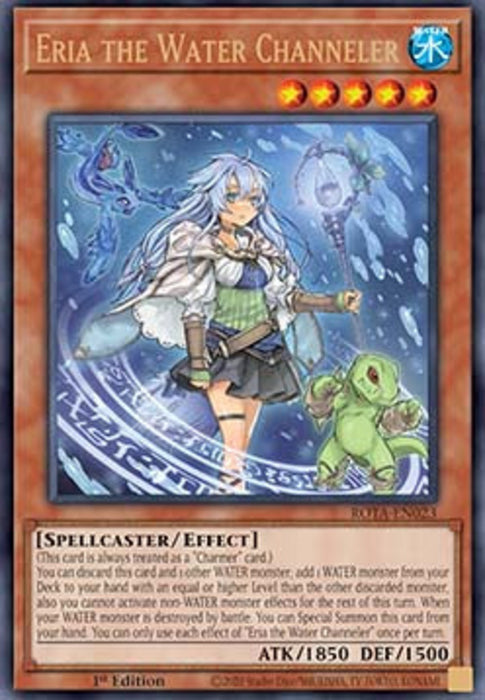 Eria the Water Channeler (V.1) ROTA-EN023 Ultra Rare Englisch