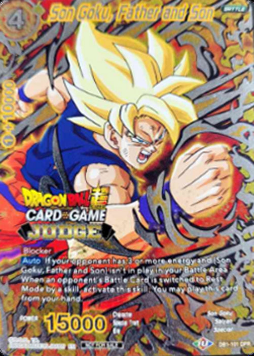 Son Goku, Father and Son JP Feature Rare Englisch