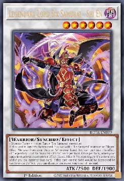 Legendary Lord Six Samurai - Shi En (V.1) ROTA-EN039 Ultra Rare Englisch