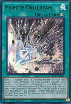 Primite Drillbeam (V.1) ROTA-EN060 Ultra Rare Englisch