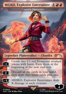Chandra, Flamecaller SLDCTSS-807 Mythic Englisch