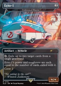 Unlicensed Hearse SLDCTSS-1772 Rare Englisch