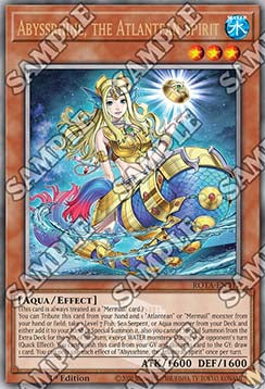 Abyssrhine, the Atlantean Spirit (V.2) ROTA-EN017 Quarter Century Secret Rare Englisch