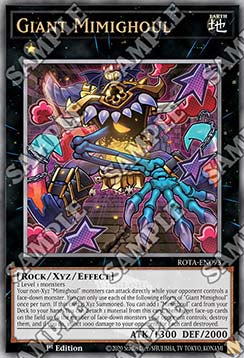 Riesiger Mimighul ROTA-DE093 Quarter Century Secret Rare Deutsch