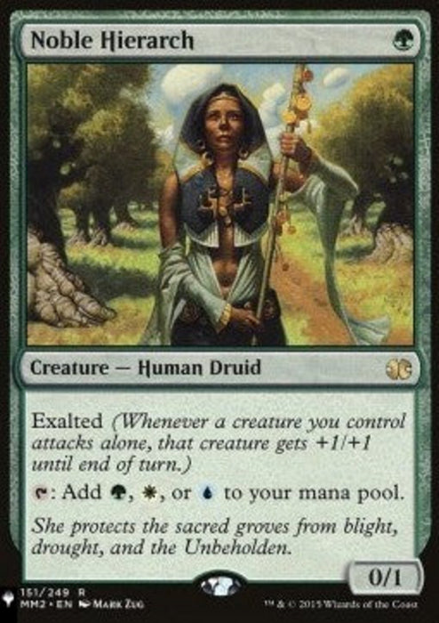 Noble Hierarch MB2R- Rare Englisch