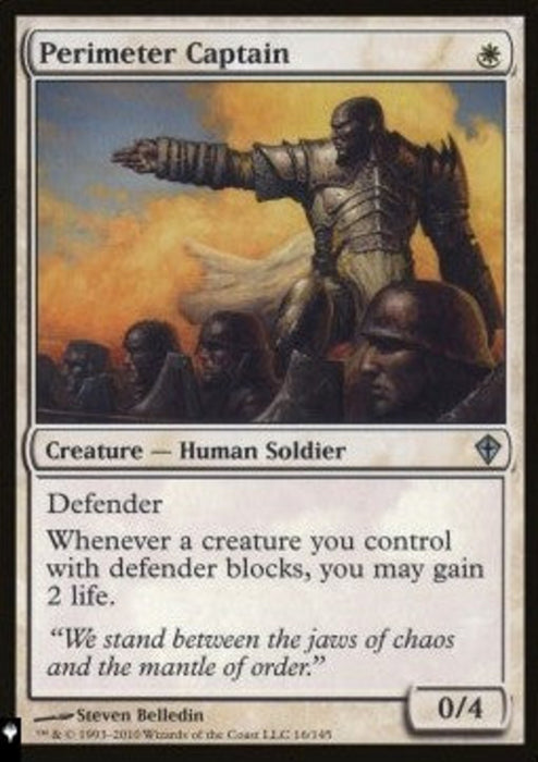 Perimeter Captain MB2R- Uncommon Englisch