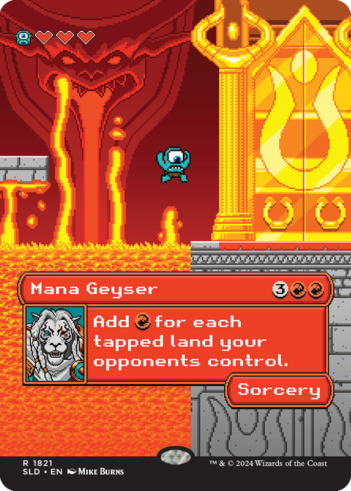Mana Geyser SLDXL-1821 Rare Englisch