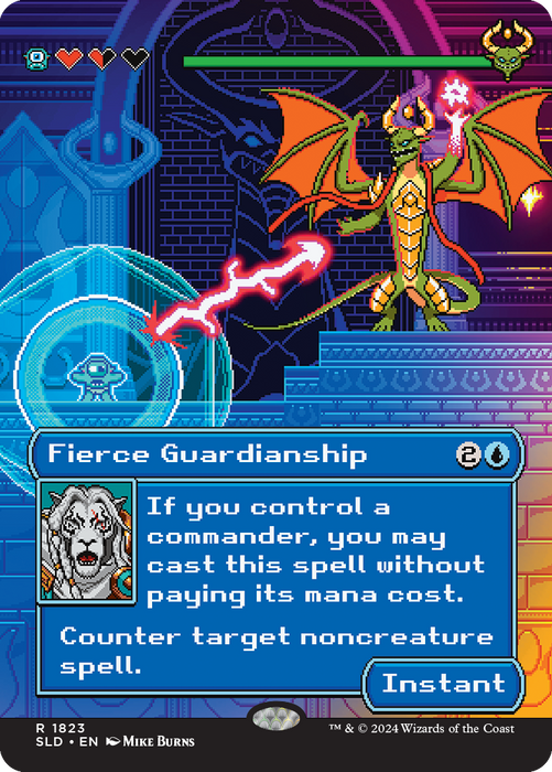 Fierce Guardianship SLDXL-1821 Rare Englisch