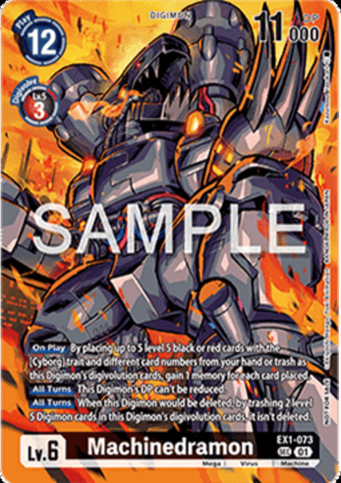 Machinedramon (EX1-073) (V.1) SB2.0P Alternative Art Englisch