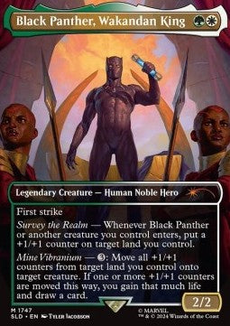 Black Panther, Wakandan King SLDMVL-1747 Mythic Englisch