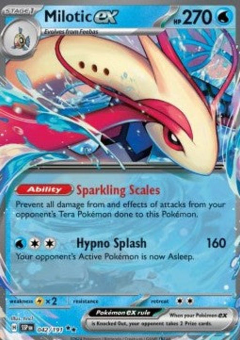 Milotic ex SSP-042 Double Rare Deutsch