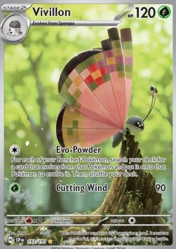 Vivillon SSP-193 Illustration Rare Deutsch