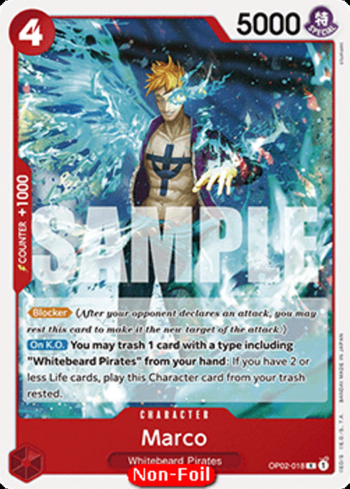 Marco (OP02-018) ST-15 Rare Englisch