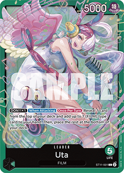 Uta ( ST11-001) ST-16 Leader Englisch