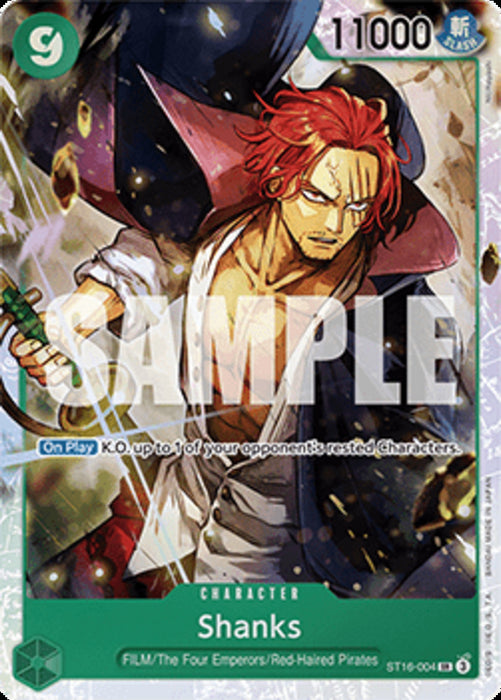 Shanks (ST16-004) ST-16 Super Rare Englisch
