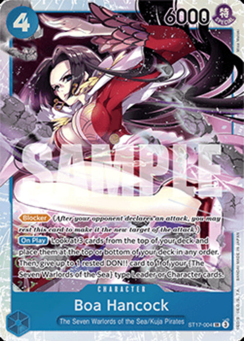 Boa Hancock (ST17-004) ST-17 Super Rare Englisch