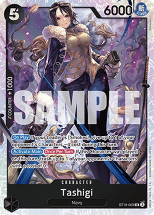 Tashigi (ST19-003) ST-19 Super Rare Englisch