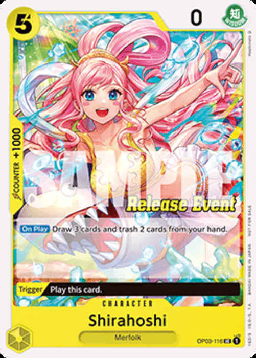 Shirahoshi (OP03-116) (V.4) UP Uncommon Englisch